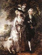 Mr and Mrs William Hallett Thomas Gainsborough